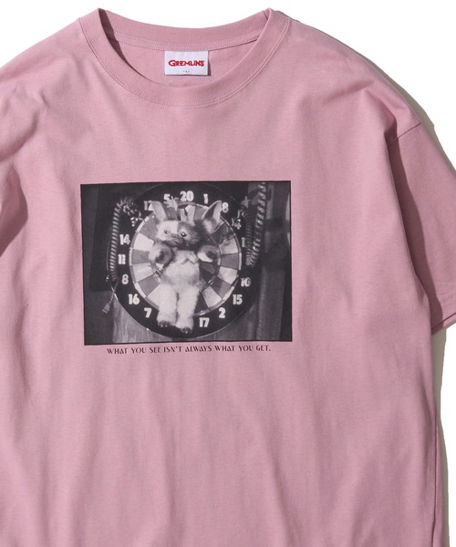 ADPOSION(アドポーション)の「【Gremlins / グレムリン】フォトプリント クルーネックTシャツ(Tシャツ/カットソー・レディース・ピンク/ホワイト/チャコールグレー・X-LARGE/LARGE/MEDIUM)」の3枚目の写真