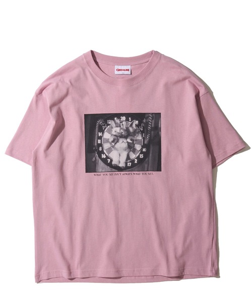 ADPOSION(アドポーション)の「【Gremlins / グレムリン】フォトプリント クルーネックTシャツ(Tシャツ/カットソー・レディース・ピンク/ホワイト/チャコールグレー・X-LARGE/LARGE/MEDIUM)」の8枚目の写真