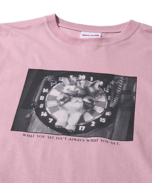 ADPOSION(アドポーション)の「【Gremlins / グレムリン】フォトプリント クルーネックTシャツ(Tシャツ/カットソー・レディース・ピンク/ホワイト/チャコールグレー・X-LARGE/LARGE/MEDIUM)」の6枚目の写真