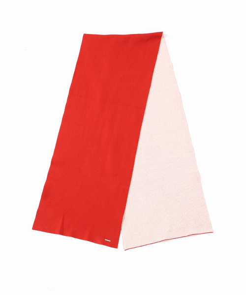 B.C STOCK（ベーセーストック）の「【ANTS & ELEPHANTS】スウェットライク 2トーンマフラー（マフラー・メンズ・ブラック/ライトグレー/ブラウン/ネイビー/レッド・FREE）」の5枚目の写真