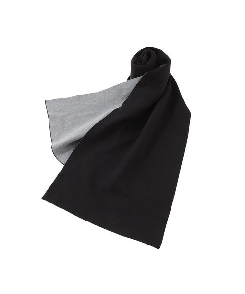 B.C STOCK（ベーセーストック）の「【ANTS & ELEPHANTS】スウェットライク 2トーンマフラー（マフラー・メンズ・ブラック/ライトグレー/ブラウン/ネイビー/レッド・FREE）」の6枚目の写真