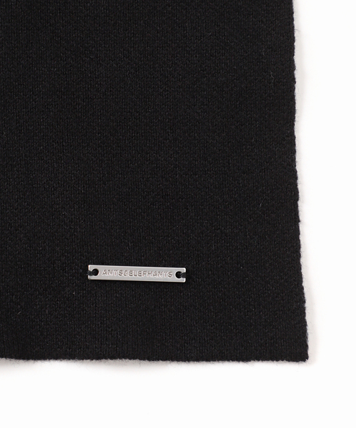 B.C STOCK（ベーセーストック）の「【ANTS & ELEPHANTS】スウェットライク 2トーンマフラー（マフラー・メンズ・ブラック/ライトグレー/ブラウン/ネイビー/レッド・FREE）」の7枚目の写真