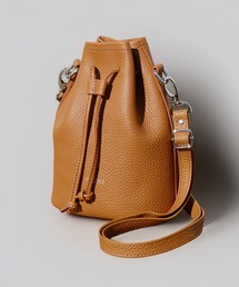 LEZALI（レザリ）の「LEZALI エンボスミニ巾着バッグ（ショルダーバッグ）」