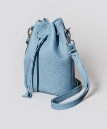 LEZALI（レザリ）の「LEZALI エンボスミニ巾着バッグ（ショルダーバッグ）」