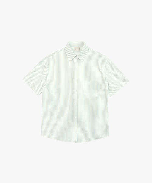 LOSSYROW（ロッシロー）の「Seersucker Stripe shirts Blue（シャツ/ブラウス・レディース・その他・FREE）」の5枚目の写真