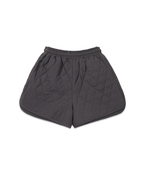 MACKY(マッキー)の「ダイヤパディングショートパンツチャコール(その他パンツ・レディース・その他・1/2)」の3枚目の写真