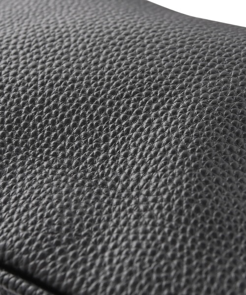 STYLE DELI（スタイルデリ）の「【DELI by】カーブラインリアルレザーショルダーバッグ（ショルダーバッグ・レディース・ブラック・FREE）」の6枚目の写真