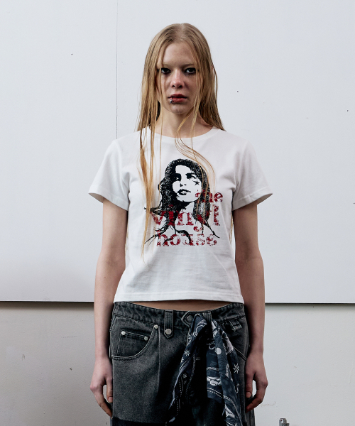 THEVINYLHOUSE(ザバイニルハウス)の「VINTAGE WOMAN TEE WHITE(Tシャツ/カットソー・メンズ・その他・C/M/L)」の21枚目の写真