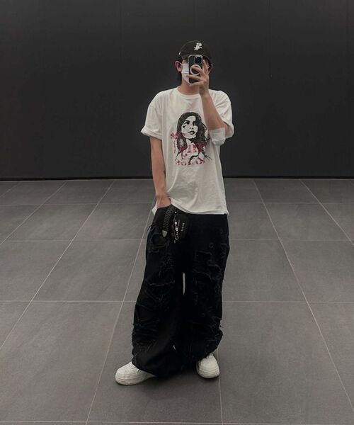 THEVINYLHOUSE(ザバイニルハウス)の「VINTAGE WOMAN TEE WHITE(Tシャツ/カットソー・メンズ・その他・C/M/L)」の11枚目の写真