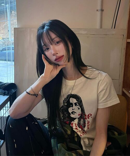 THEVINYLHOUSE(ザバイニルハウス)の「VINTAGE WOMAN TEE WHITE(Tシャツ/カットソー・メンズ・その他・C/M/L)」の7枚目の写真
