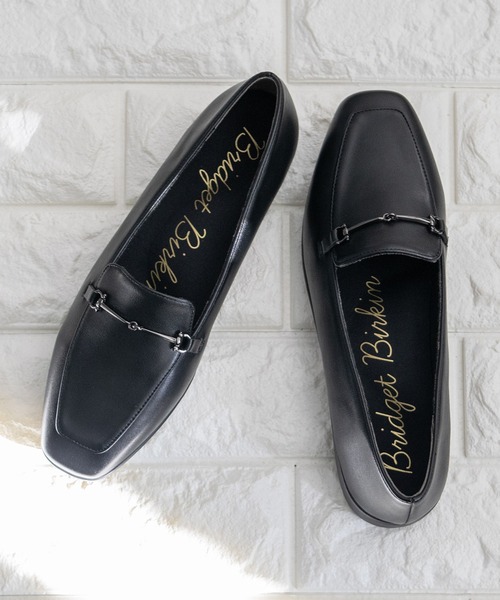 Bridget Birkin(ブリジットバーキン)の「【Bridget Birkin】シンプルビットソフトローファー(561627)(ローファー・レディース・アイボリー/ブラック・23/22.5/24/23.5/24.5)」の1枚目の写真