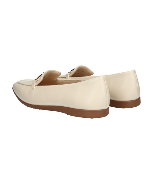 Bridget Birkin(ブリジットバーキン)の「【Bridget Birkin】シンプルビットソフトローファー(561627)(ローファー・レディース・アイボリー/ブラック・23/22.5/24/23.5/24.5)」の5枚目の写真