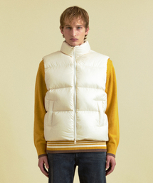 PLAC（プラック）の「ハイネックダウンベストアイボリー（ダウンベスト）」