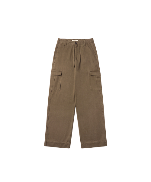 SIYAZU（シヤジュ）の「SIPT7129 ストレートカーゴパンツ_ディープブラウン（その他パンツ・レディース・その他・S/M/L）」の2枚目の写真