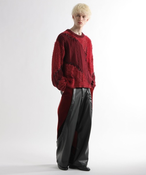 HARE（ハレ）の「【SET UP対応】TSUNAGARIレザーパンツ(HARE)（その他パンツ・メンズ・ブラック/レッド系その他・FREE）」の8枚目の写真