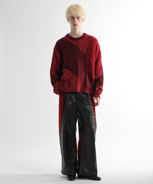 HARE（ハレ）の「【SET UP対応】TSUNAGARIレザーパンツ(HARE)（その他パンツ・メンズ・ブラック/レッド系その他・FREE）」の9枚目の写真