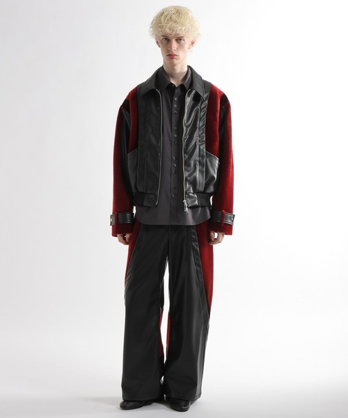 HARE（ハレ）の「【SET UP対応】TSUNAGARIレザーパンツ(HARE)（その他パンツ・メンズ・ブラック/レッド系その他・FREE）」の11枚目の写真