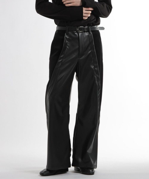 HARE（ハレ）の「【SET UP対応】TSUNAGARIレザーパンツ(HARE)（その他パンツ・メンズ・ブラック/レッド系その他・FREE）」の12枚目の写真