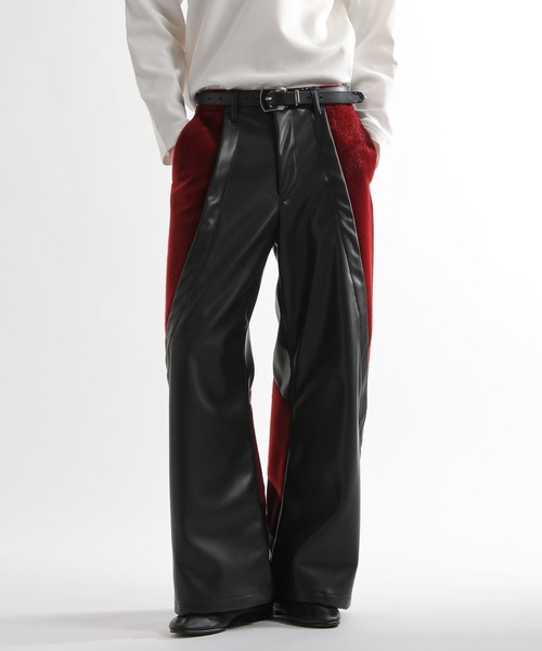 HARE（ハレ）の「【SET UP対応】TSUNAGARIレザーパンツ(HARE)（その他パンツ・メンズ・ブラック/レッド系その他・FREE）」の15枚目の写真