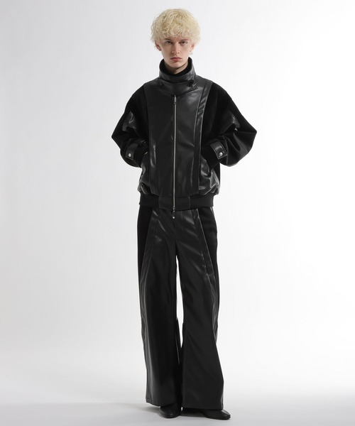 HARE（ハレ）の「【SET UP対応】TSUNAGARIレザーパンツ(HARE)（その他パンツ・メンズ・ブラック/レッド系その他・FREE）」の5枚目の写真