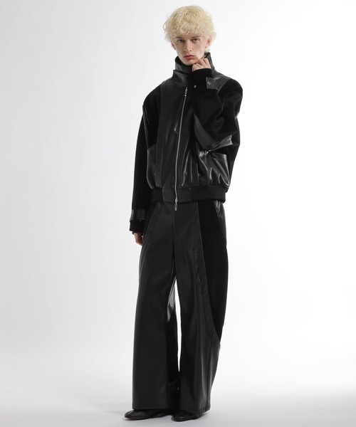 HARE（ハレ）の「【SET UP対応】TSUNAGARIレザーパンツ(HARE)（その他パンツ・メンズ・ブラック/レッド系その他・FREE）」の7枚目の写真