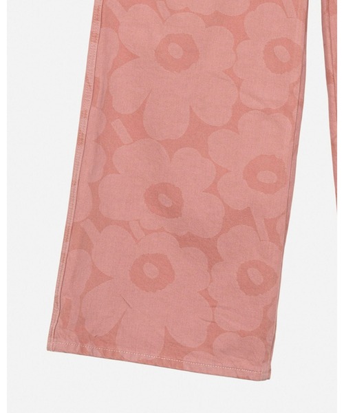 marimekko（マリメッコ）の「【Maridenim】 Unikko / Wide jeans S（デニムパンツ・レディース・ベビーピンク・25inch/26inch/27inch/28inch/29inch/30inch）」の9枚目の写真