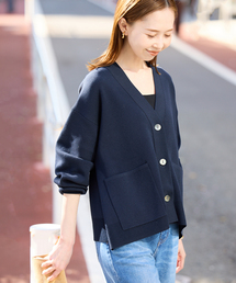 SLOBE IENA | 《WEB・一部店舗限定/追加》スムースニットカーディガン(カーディガン/ボレロ)