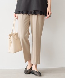 Elura（エルーラ）の「いつラクダブルクロステーパードパンツ<低身長サイズあり> 655837（その他パンツ）」