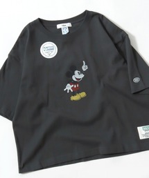 DISCUS ATHLETIC×Disneyコラボ 選べる着丈 ミッキーマウスプリントTシャツ/ディスカスアスレチック/ディズニー