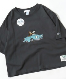 DISCUS ATHLETIC×Disneyコラボ 選べる着丈 ミッキーマウスプリントTシャツ/ディスカスアスレチック/ディズニー