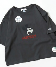 DISCUS ATHLETIC×Disneyコラボ 選べる着丈 ミッキーマウスプリントTシャツ/ディスカスアスレチック/ディズニー