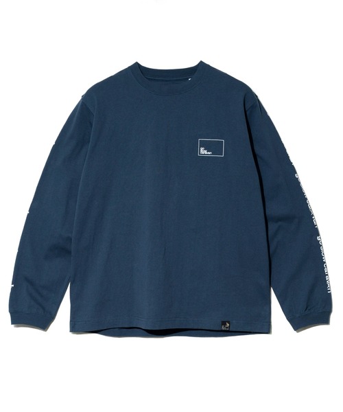 go slow caravan(ゴースローキャラバン)の「USA/C スクエアLOGO バックプリント ロングスリーブ TEE(Tシャツ/カットソー・メンズ・ホワイト/グリーン/ネイビー・MEDIUM/LARGE/X-LARGE)」の10枚目の写真