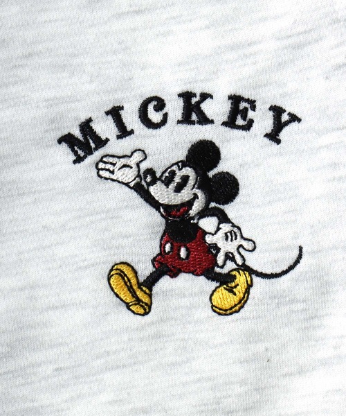 Disney（ディズニー）の「Disney（ディズニー）キャラクターワンポイント刺繍 七分丈 スウェットジョガーパンツ/クロップド丈/ドライ UVカット/レディース ルームウェア ワンマイル（スウェットパンツ・レディース・ネイビー/スミクロ/ホワイト系その他/グレー・L/M）」の21枚目の写真