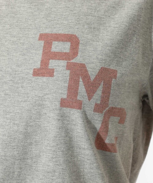 REMI RELIEF（レミレリーフ）の「【REMI RELIEF / レミレリーフ】LW加工T "RMC" / ロゴTシャツ（Tシャツ/カットソー・レディース・グレー/レッド/ネイビー/ブラック・フリー）」の7枚目の写真
