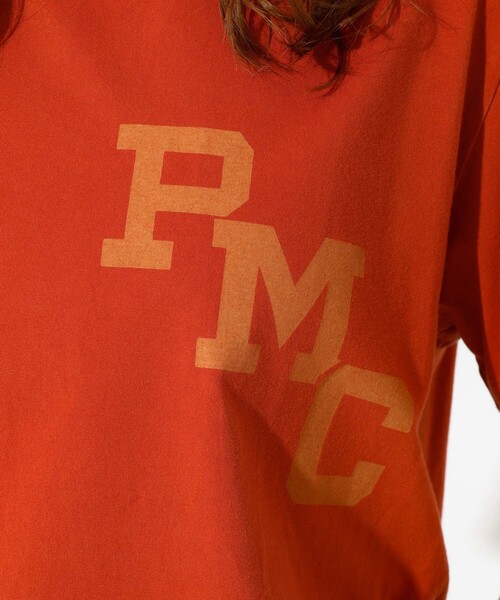 REMI RELIEF（レミレリーフ）の「【REMI RELIEF / レミレリーフ】LW加工T "RMC" / ロゴTシャツ（Tシャツ/カットソー・レディース・グレー/レッド/ネイビー/ブラック・フリー）」の11枚目の写真