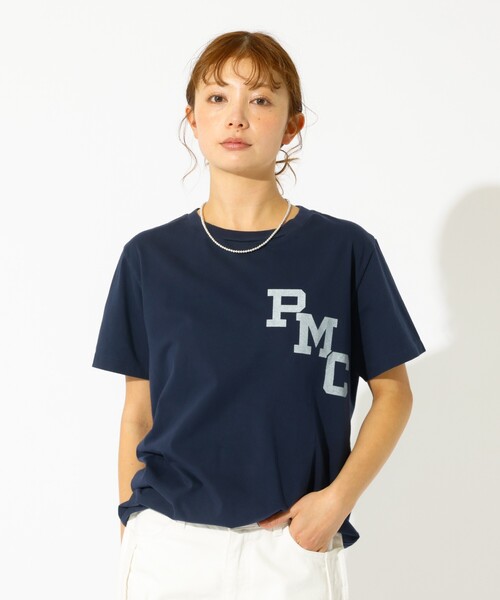 REMI RELIEF（レミレリーフ）の「【REMI RELIEF / レミレリーフ】LW加工T "RMC" / ロゴTシャツ（Tシャツ/カットソー・レディース・グレー/レッド/ネイビー/ブラック・フリー）」の13枚目の写真
