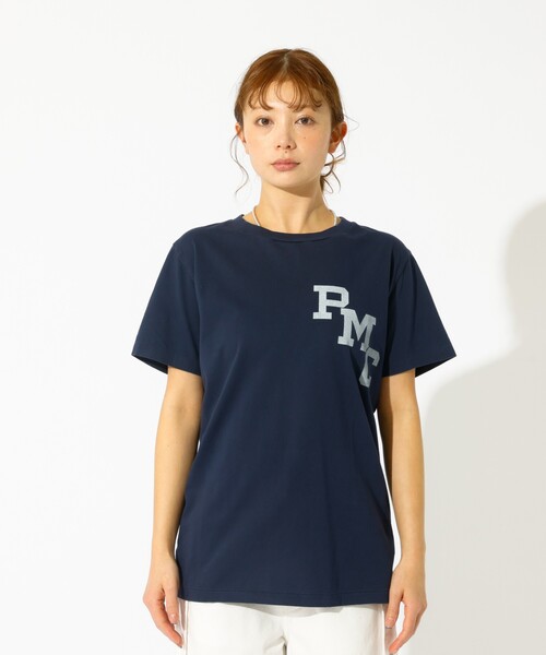 REMI RELIEF（レミレリーフ）の「【REMI RELIEF / レミレリーフ】LW加工T "RMC" / ロゴTシャツ（Tシャツ/カットソー・レディース・グレー/レッド/ネイビー/ブラック・フリー）」の21枚目の写真