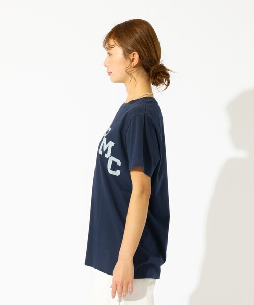 REMI RELIEF（レミレリーフ）の「【REMI RELIEF / レミレリーフ】LW加工T "RMC" / ロゴTシャツ（Tシャツ/カットソー・レディース・グレー/レッド/ネイビー/ブラック・フリー）」の22枚目の写真