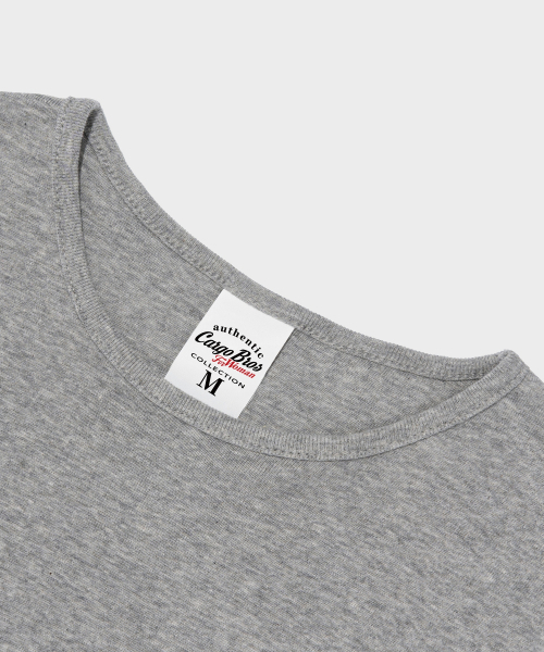 CARGOBROS FOR WOMAN(カーゴブロスフォーウィメン)の「ドットロゴショート半袖Tシャツ(グレー)(Tシャツ/カットソー・レディース・その他・FREE)」の3枚目の写真