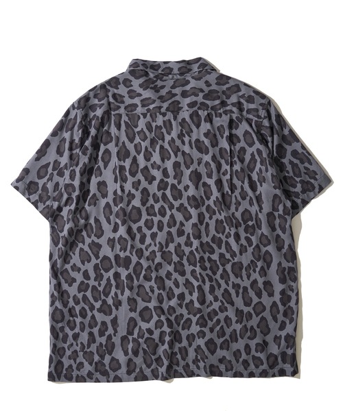 HOUSTON(ヒューストン)の「【HOUSTON / ヒューストン】LEOPARD ALOHA SHIRT / レオパード柄アロハシャツ(シャツ/ブラウス・メンズ・パープル/ライム/オフホワイト/チャコール/カーキ/ターコイズブルー・X-LARGE/MEDIUM/LARGE)」の10枚目の写真