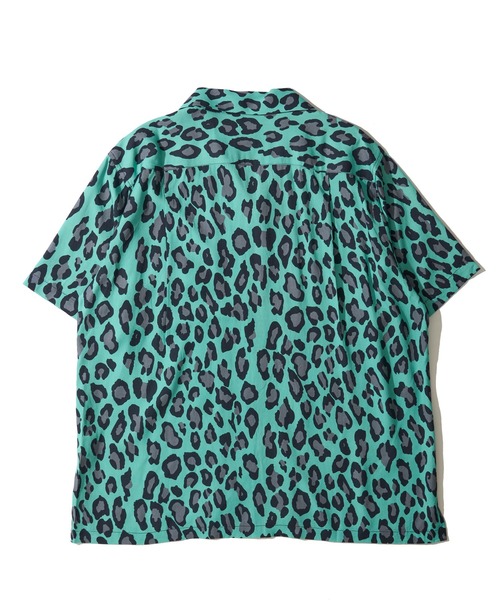 HOUSTON(ヒューストン)の「【HOUSTON / ヒューストン】LEOPARD ALOHA SHIRT / レオパード柄アロハシャツ(シャツ/ブラウス・メンズ・パープル/ライム/オフホワイト/チャコール/カーキ/ターコイズブルー・X-LARGE/MEDIUM/LARGE)」の16枚目の写真