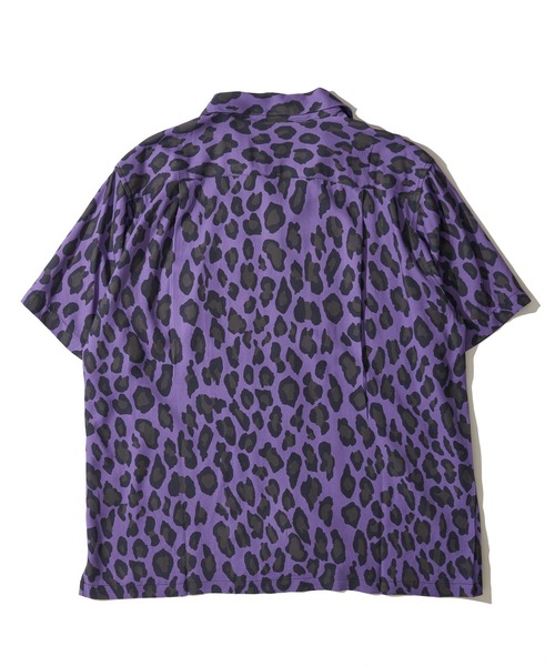 HOUSTON(ヒューストン)の「【HOUSTON / ヒューストン】LEOPARD ALOHA SHIRT / レオパード柄アロハシャツ(シャツ/ブラウス・メンズ・パープル/ライム/オフホワイト/チャコール/カーキ/ターコイズブルー・X-LARGE/MEDIUM/LARGE)」の18枚目の写真