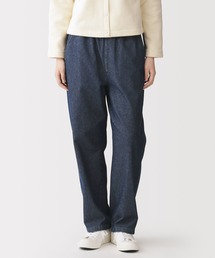 無印良品（ムジルシリョウヒン）の「婦人　洗いざらし　デニムイージーテーパードパンツ（デニムパンツ）」