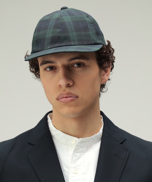 BEAMS PLUS(ビームスプラス)の「6 Panel Regimental Strap Sucker(キャップ・メンズ・ネイビー/その他1/その他2/その他3/その他・ONE SIZE)」の1枚目の写真