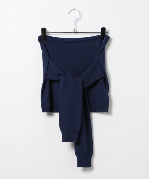 3.3 Field Trip (3.3フィールドトリップ)の「3.3 Field Trip/ビスチェ付きシャツ(シャツ/ブラウス・レディース・サックスブルー/ホワイト・FREE)」の6枚目の写真