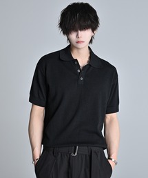 Compact Short Sleeve Knit Polo / コンパクト ショートスリーブ