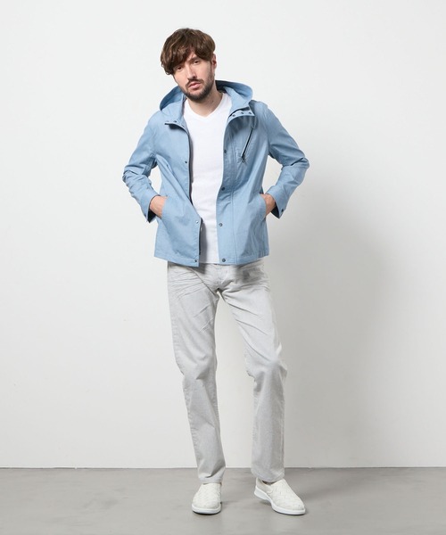 HIDEAWAYS NICOLE(ハイダウェイニコル)の「ライトオンスストレッチデニムパンツ(デニムパンツ・メンズ・オフホワイト/ブルー/インディゴブルー・SMALL/MEDIUM/LARGE/X-LARGE)」の4枚目の写真