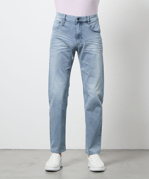 HIDEAWAYS NICOLE(ハイダウェイニコル)の「ライトオンスストレッチデニムパンツ(デニムパンツ・メンズ・オフホワイト/ブルー/インディゴブルー・SMALL/MEDIUM/LARGE/X-LARGE)」の11枚目の写真