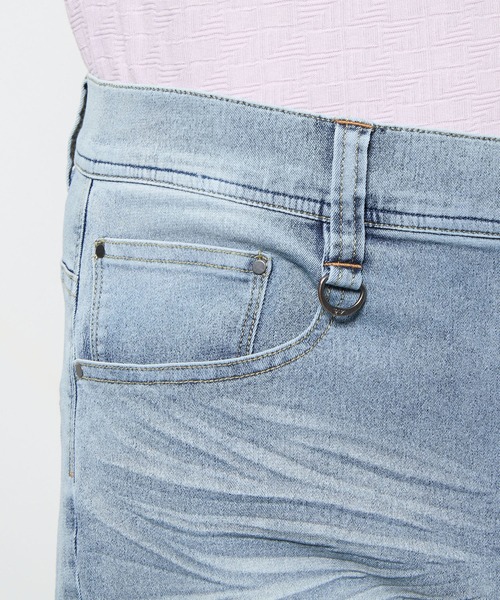 HIDEAWAYS NICOLE(ハイダウェイニコル)の「ライトオンスストレッチデニムパンツ(デニムパンツ・メンズ・オフホワイト/ブルー/インディゴブルー・SMALL/MEDIUM/LARGE/X-LARGE)」の14枚目の写真