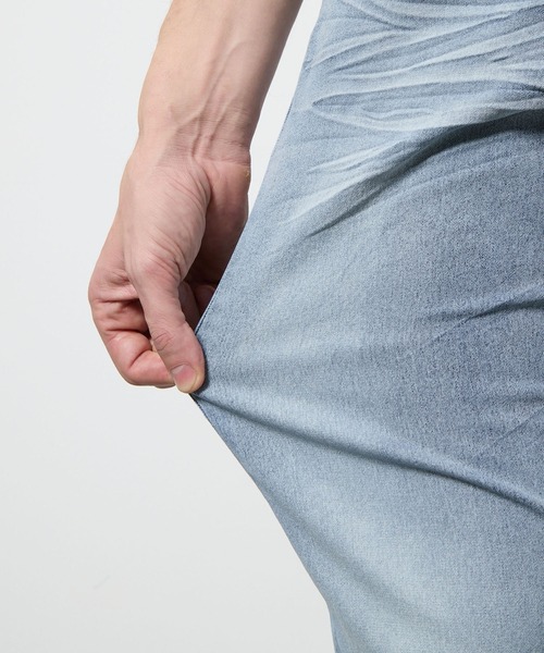 HIDEAWAYS NICOLE(ハイダウェイニコル)の「ライトオンスストレッチデニムパンツ(デニムパンツ・メンズ・オフホワイト/ブルー/インディゴブルー・SMALL/MEDIUM/LARGE/X-LARGE)」の18枚目の写真